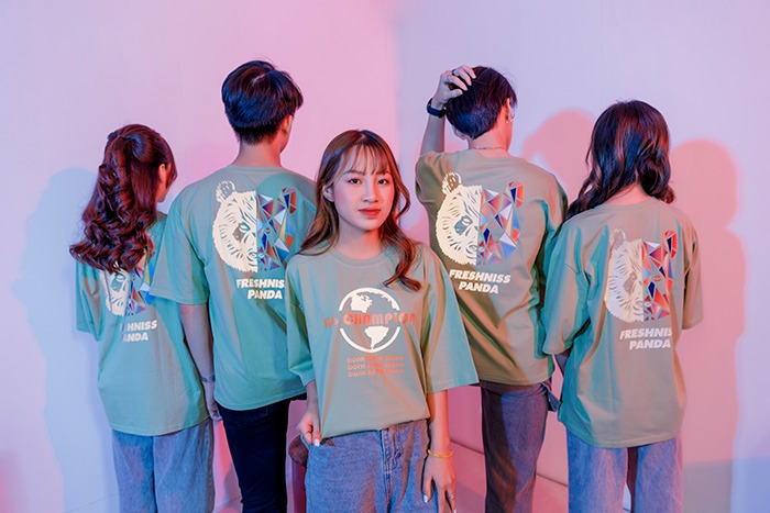 In PET Chuyển Nhiệt Lên Áo Nhóm